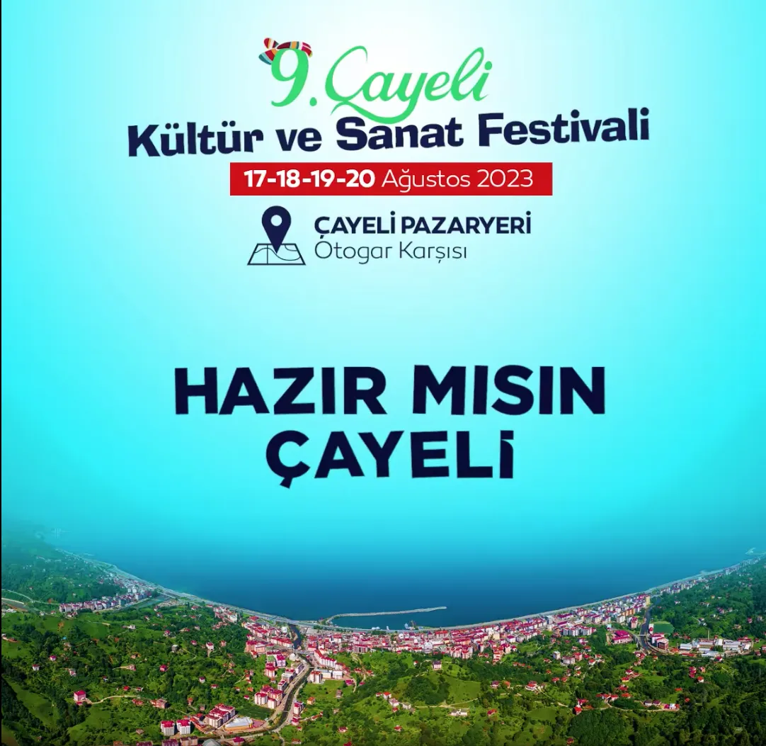 9. Çayeli Kültür ve Sanat Festivali 