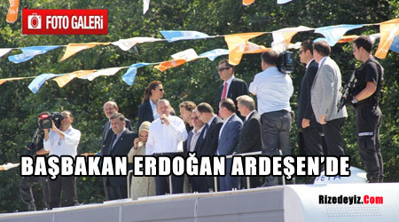 Başbakan Erdoğan Ardeşen`de