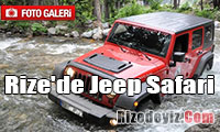 Rize`de Jeep Safari