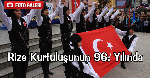 Rize Kurtuluşunun 96. Yılında