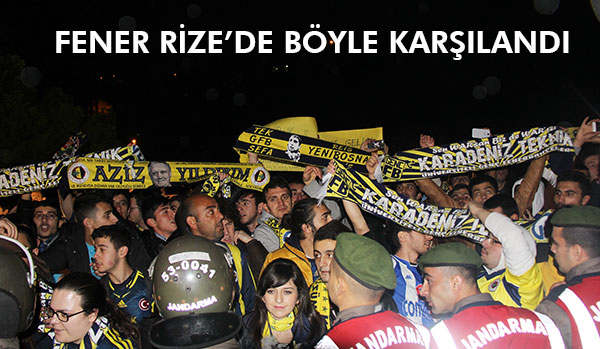 Fenerbahçe Rize`de