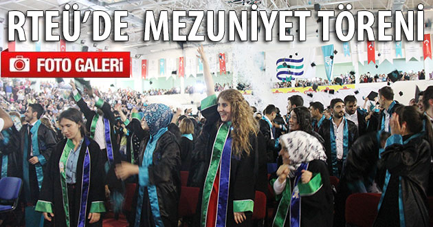 RTEÜ`de Mezuniyet Coşkusu