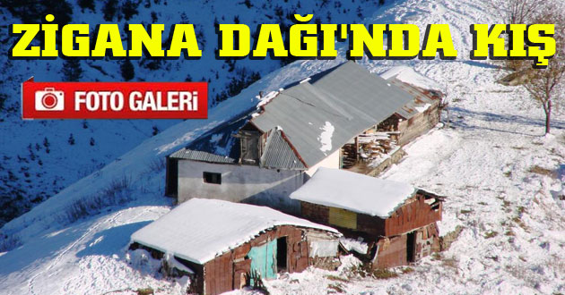 Zigana Dağı`nda Kış