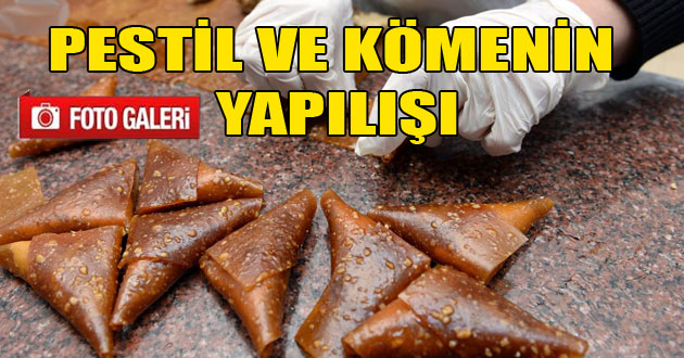 Pestil ve kömenin yapılışı