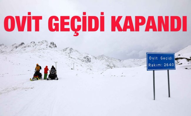 Doğu Karadeniz'de Kardan 57 Köy Yolu Kapandı