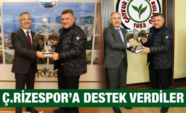 Çaykur Rizespor Yönetiminden Ziyaretler