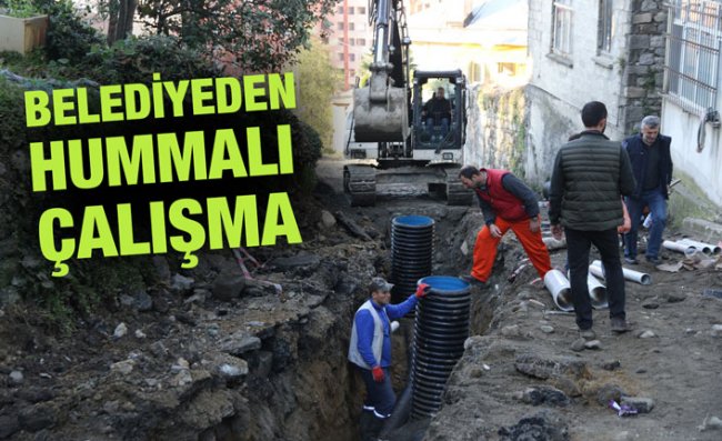 Caddenin Altyapısı Tamamen Yenilendi