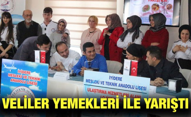 Yemek Yarışmasında Kıyasıya Yarıştılar