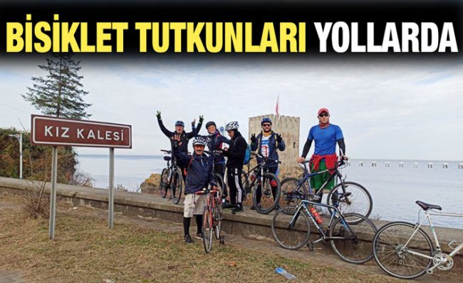 Karadeniz'in Eşsiz Doğası Eşliğinde Pedal Çeviriyorlar