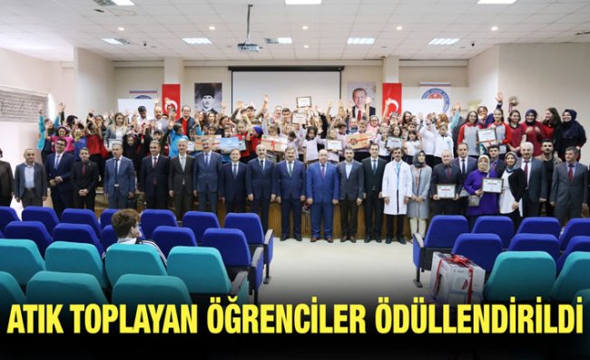 Rize'de Öğrenciler 32 Ton Elektronik Atık Topladı