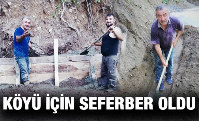 Muhtar, Köyü İçin İşçi Gibi Çalışıyor