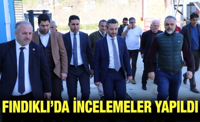 Türüt, Fındıklı'daki Yatırımları İnceledi