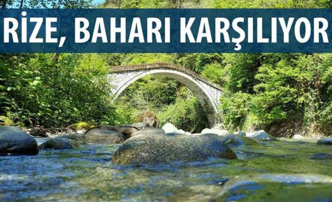 Baharla Canlanan Doğa Görsel Şölen Sunuyor