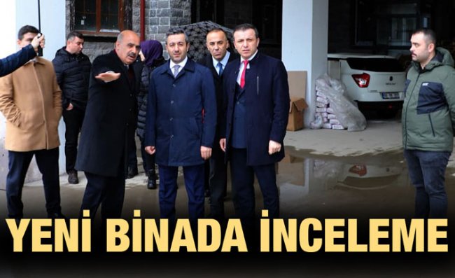 Emniyetin Yeni Hizmet Binasında İnceleme Yapıldı