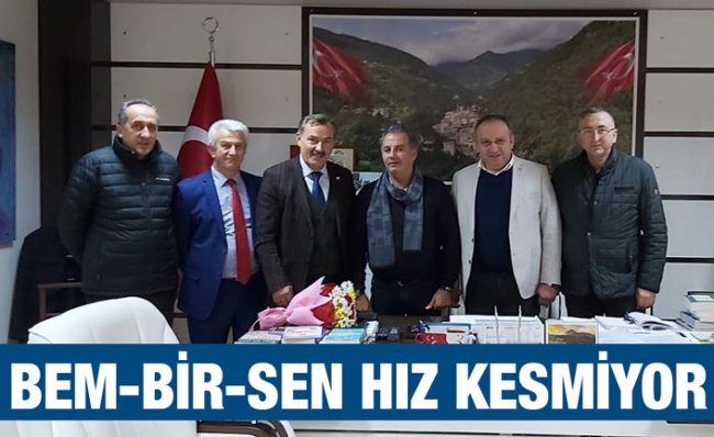 BEM-BİR-SEN'den Belediye Başkanlarına Ziyaret