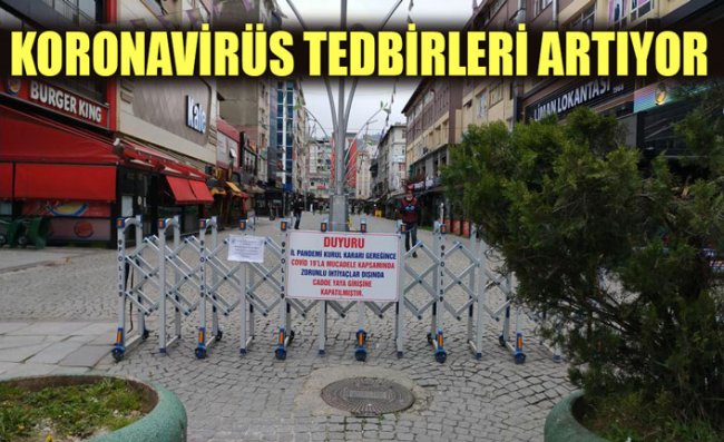 Rize'de Yaya Trafiği Kısıtlandı