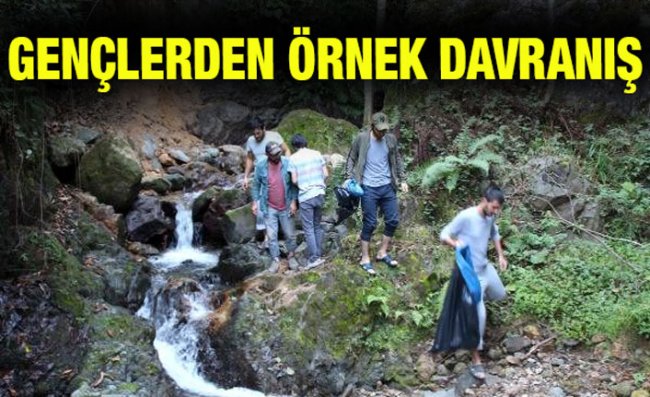 Rizeli Gençler, Derelerini Çöplerden Arındırdı