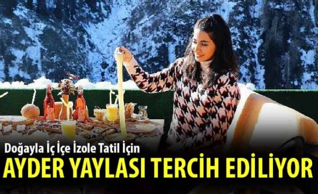 Yılbaşında Yaylada Bungolav Tatilinin Geceliği 2 Bin TL