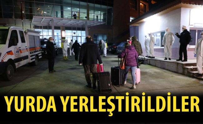 Ukrayna'dan Getirilen 142 Türk Vatandaşı Rize'de Yurda Yerleştirildi