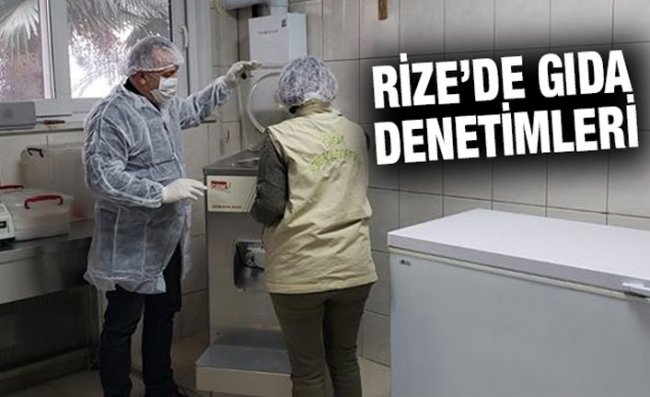 Rize'de Süt ve Süt Ürünleri Denetlendi