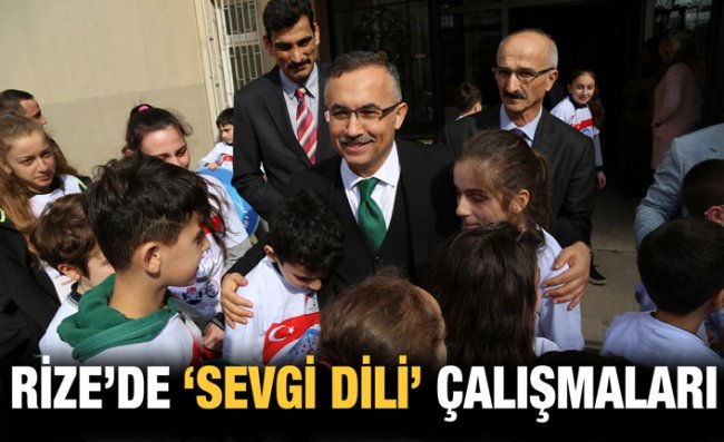 Rize'de 'Sevgi Dili' ile Bağımlılıklar Azalıyor