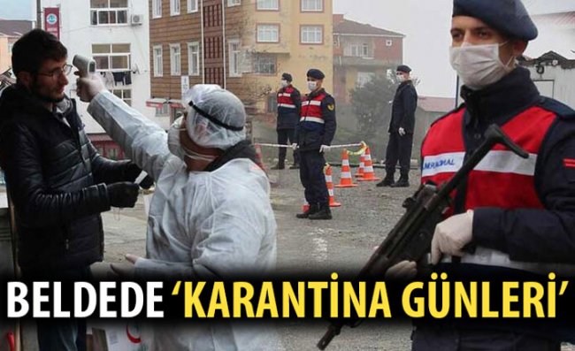 Rize'de Karantinadaki Belde ve 4 Köyde Hayat Durdu