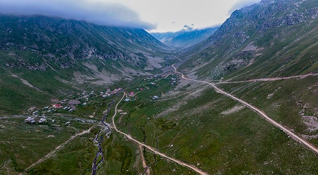 Rize'nin Yaylalarından Eşsiz Manzaralar