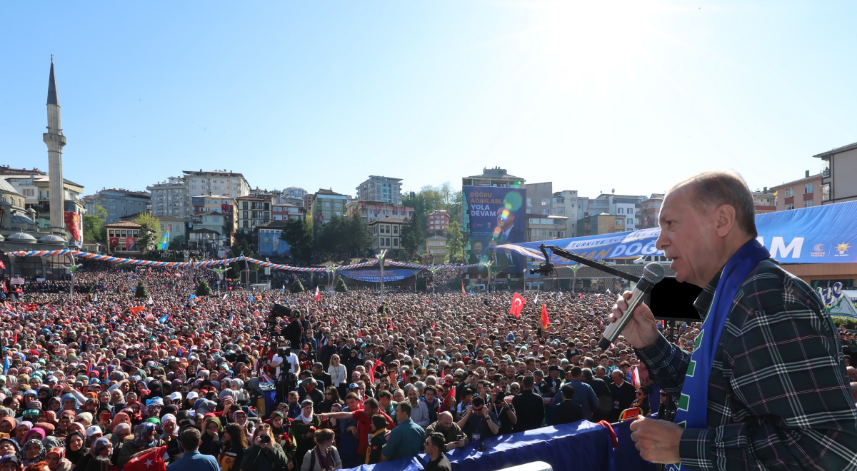 Cumhurbaşkanı Erdoğan Rize'deydi