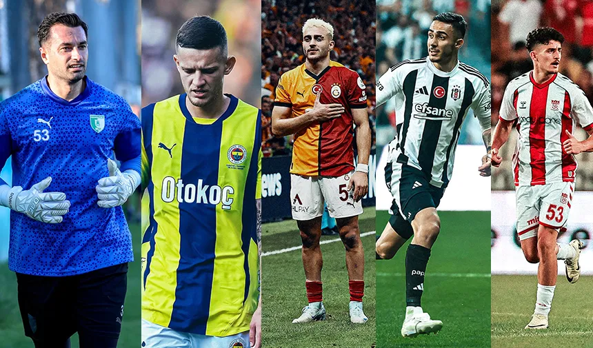 Süper Lig'de 5 futbolcu '53' numarayı tercih etti