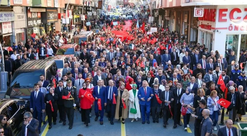 Rize'de Cumhuriyet Bayramı coşkusu başladı