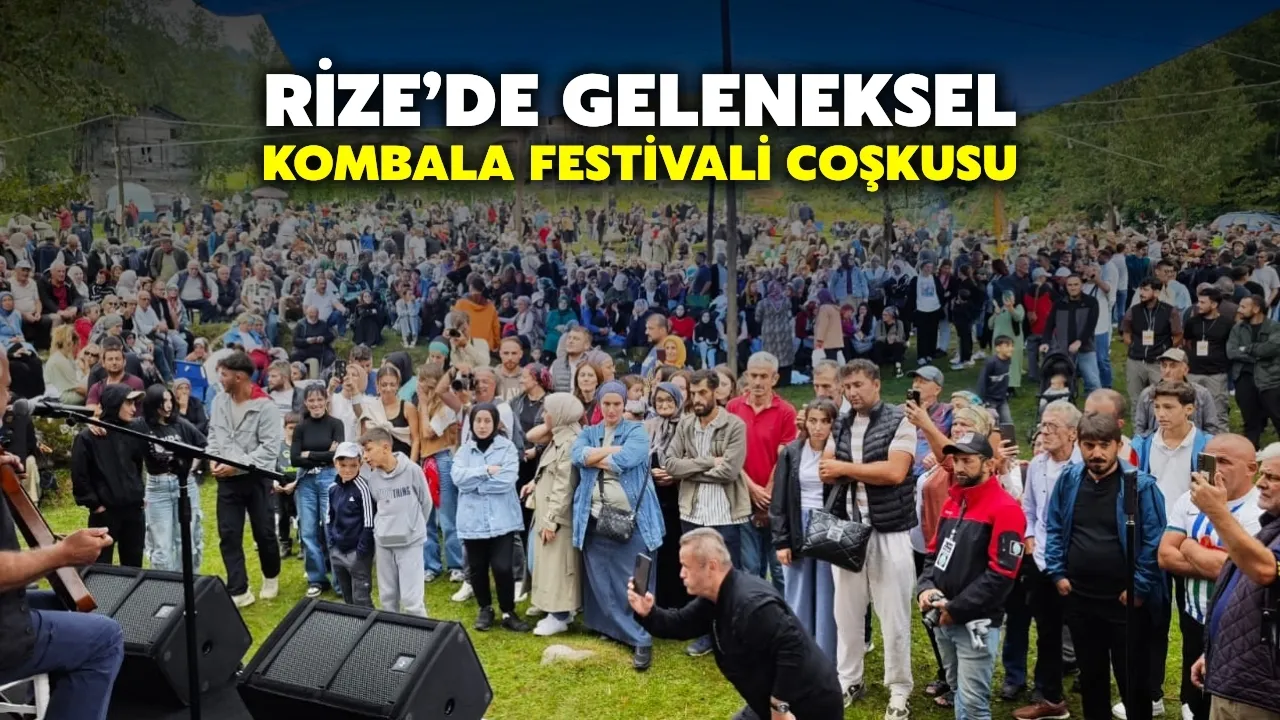 Rize’de Geleneksel Kombala Festivali Coşkusu