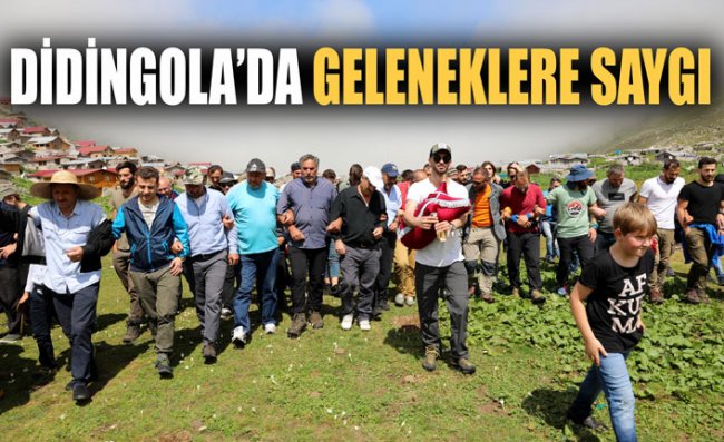 Didingola Yaylası'nda Renkli Şenlik