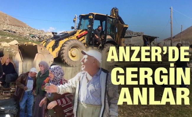 Anzer Yaylası'nda Yıkım Gerginliği