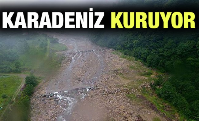 Karadeniz Bölgesi'nde 'Kuraklık' Alarmı