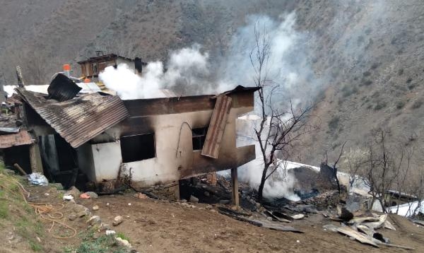 Artvin’de 12 ev yandı; yangının boyutu gün ağarınca ortaya çıktı