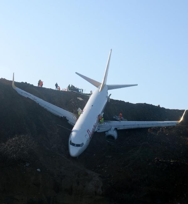 Trabzon’da pisten çıkan uçakla ilgili flaş gelişme