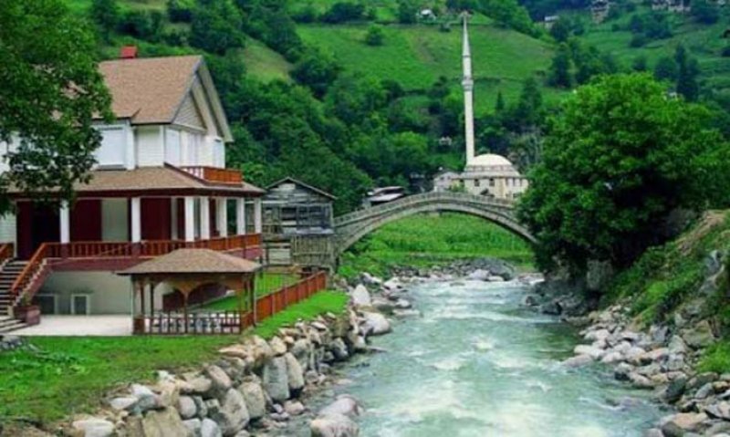 Başlıca akarsuyu İkizdere’dir. İkizdere üzerinde elektrik üretmek gayesiyle bir santral kurulmuştur. Dağlar zengin ormanlarla kaplıdır. İlçe topraklarını İkizdere sulamaktadır.