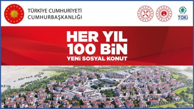 TOKİ ÇEKİLİŞLERİ YAPILDI - Rize merkez ve Muradiye beldesi için 2+1 ve 3+1 konutların kura çekimleri yapıldı.