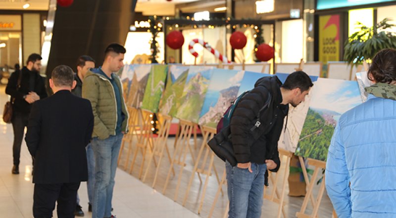 'Dron Fotoğraflarıyla Rize' Sergisi