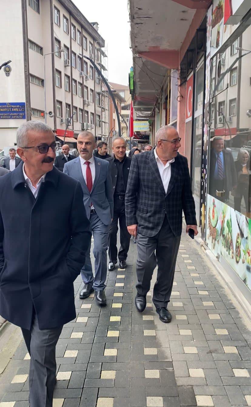 BBP Rize Milletvekili adayı Özçelik, ziyaretlerini sürdürüyor