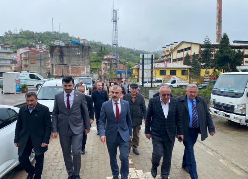 BBP Rize Milletvekili adayı Özçelik, ziyaretlerini sürdürüyor