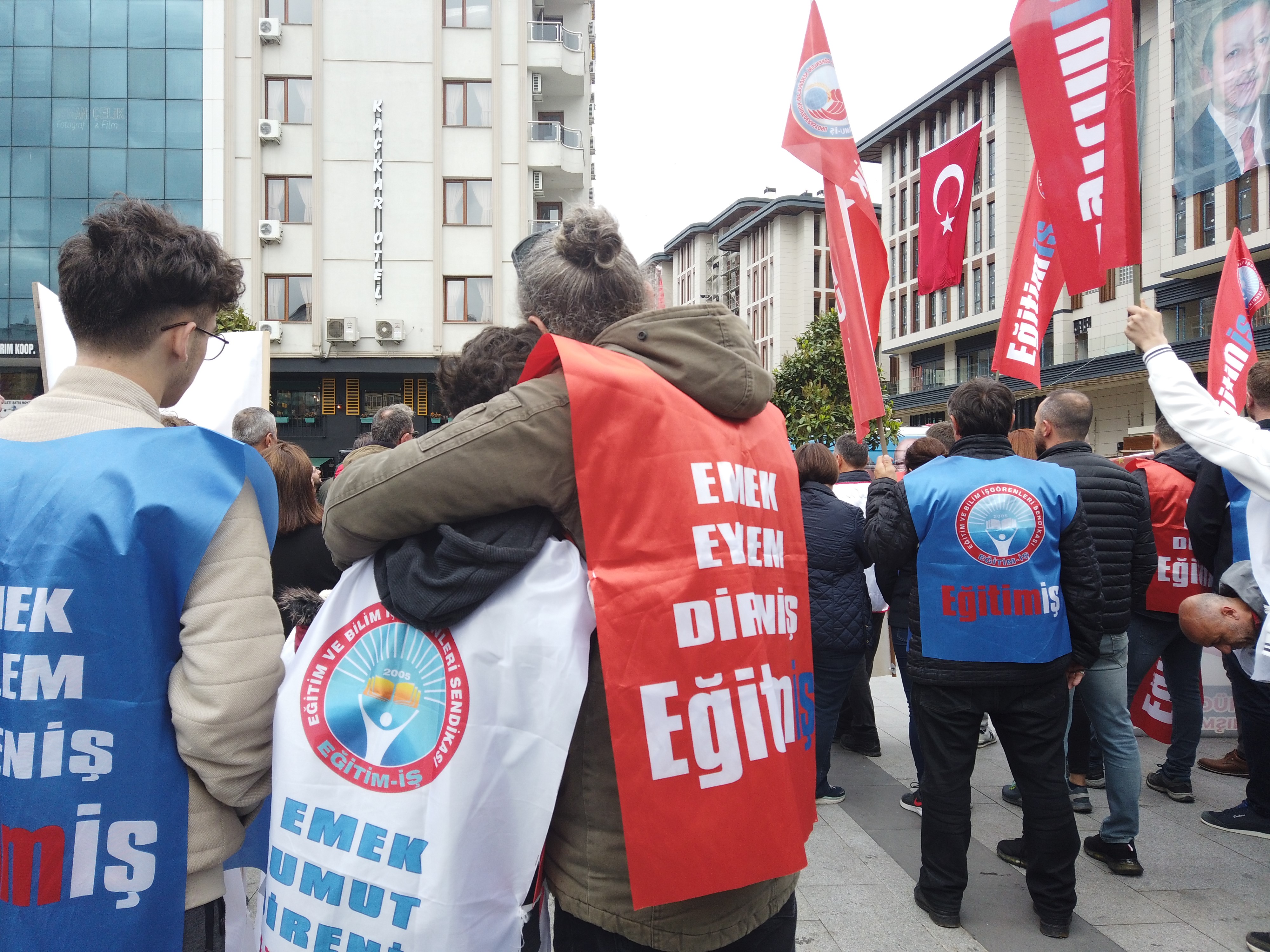 Rize'de 1 Mayıs yürüyüşü gerçekleştirildi