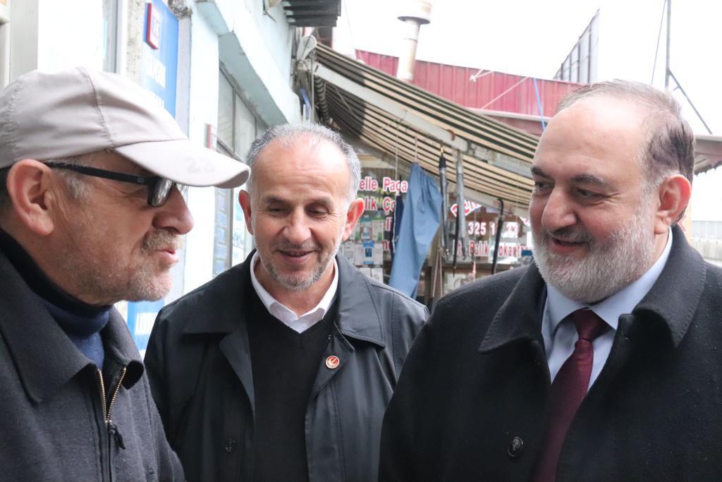 Rize'de Yeniden Refah Partisi tam kadro sahada 