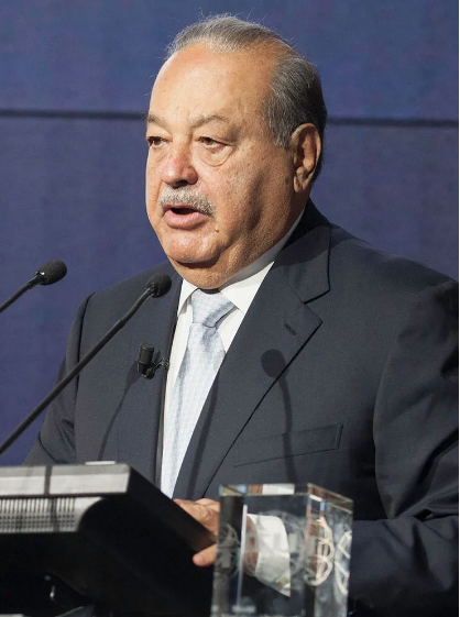 CARLOS SLIM HELU: Telmex ve America Movil firmalarının sahibi, 95,7 milyar dolar