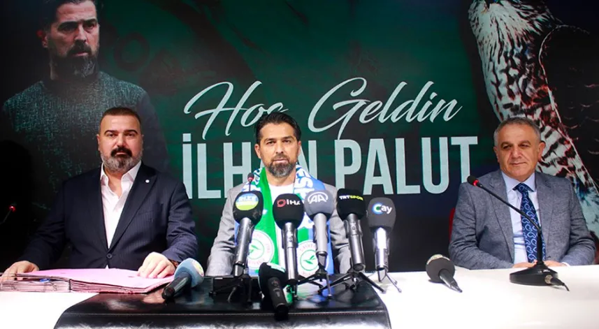 Çaykur Rizespor, genç teknik direktör İlhan Palut ile 1 yıllık sözleşme imzaladı.