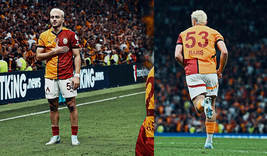 Galatasaray'ın Rizeli futbolcusu Barış Alper Yılmaz da bu sezon 53 sırt numaralı forması ile mücadele etmeyi sürdürecek.