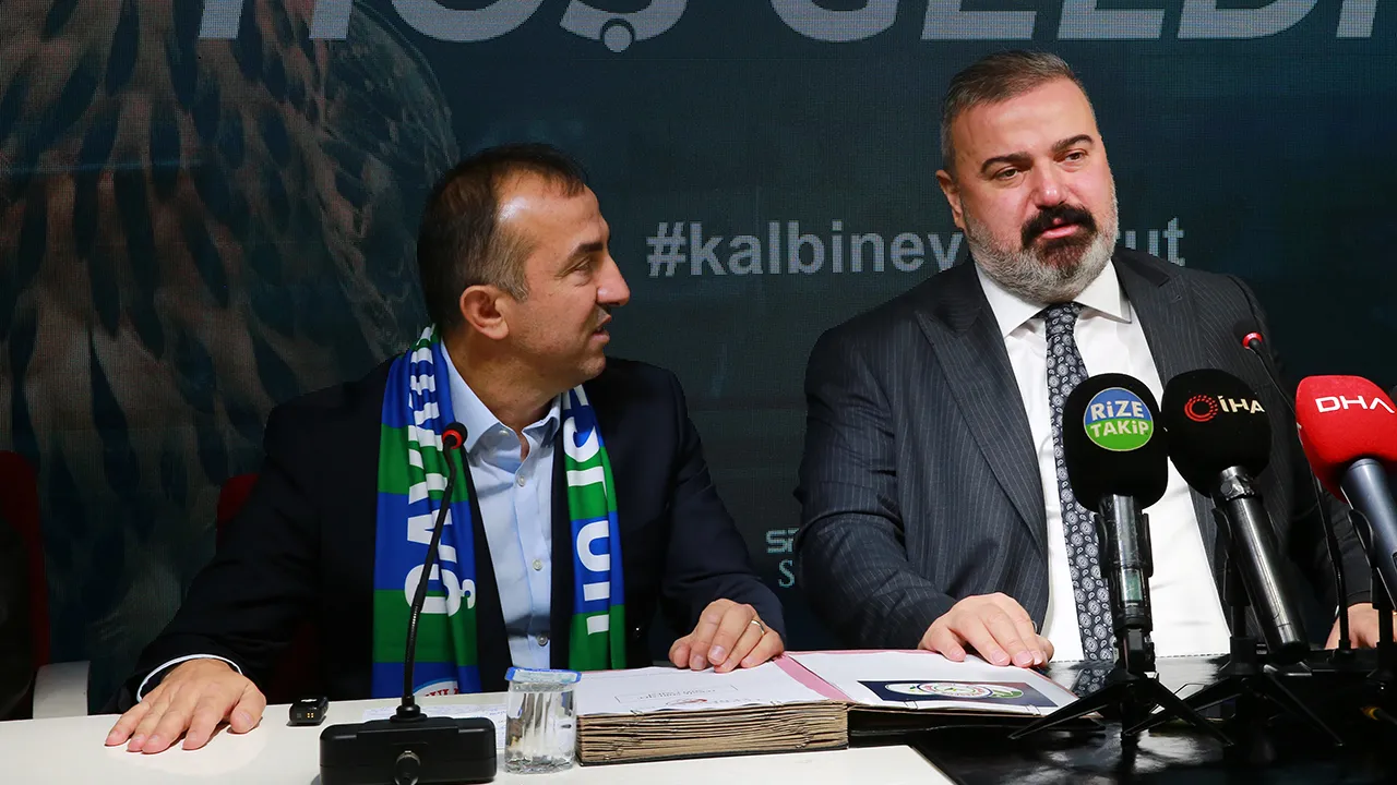 Çaykur Rizespor’da yeni dönem: Recep Uçar imza attı