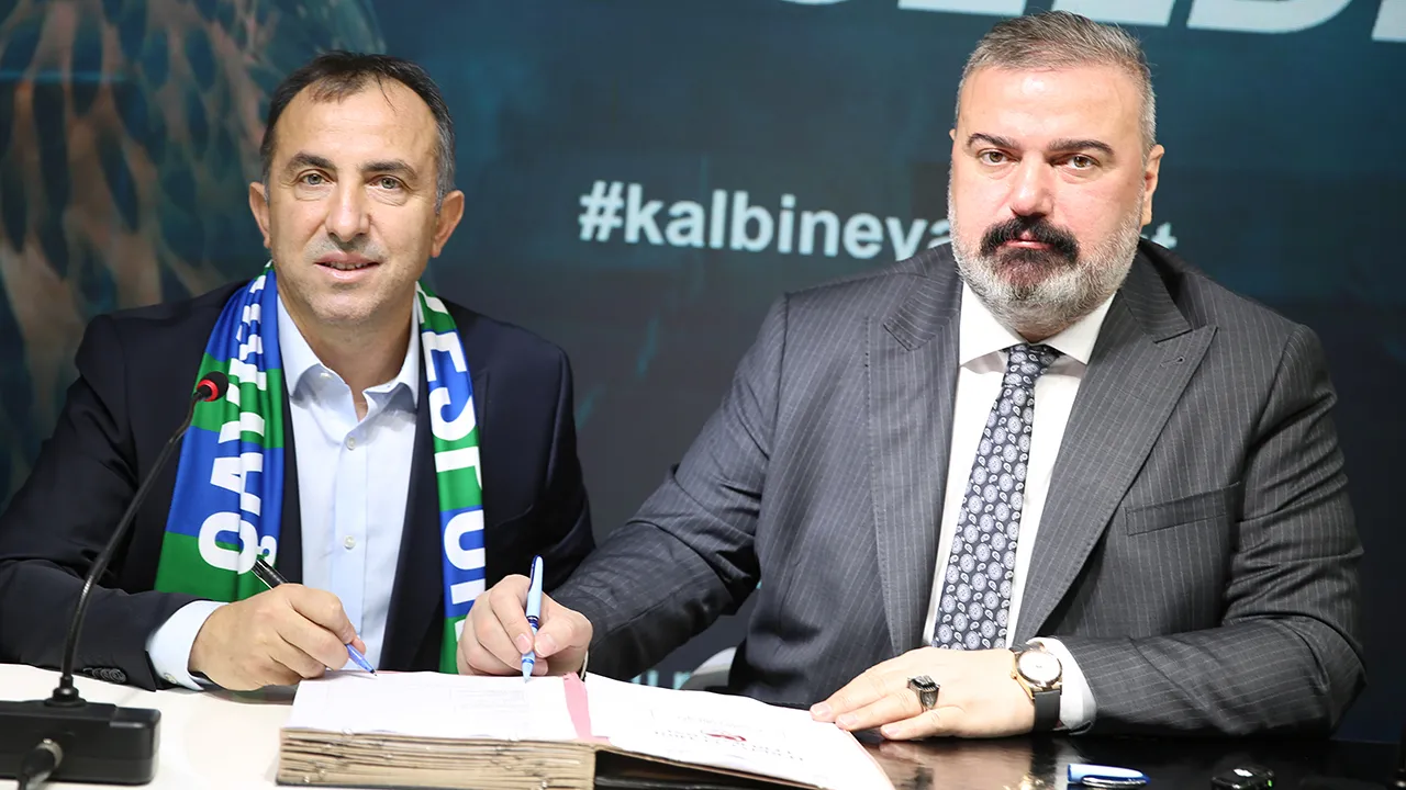 Çaykur Rizespor’da yeni dönem: Recep Uçar imza attı