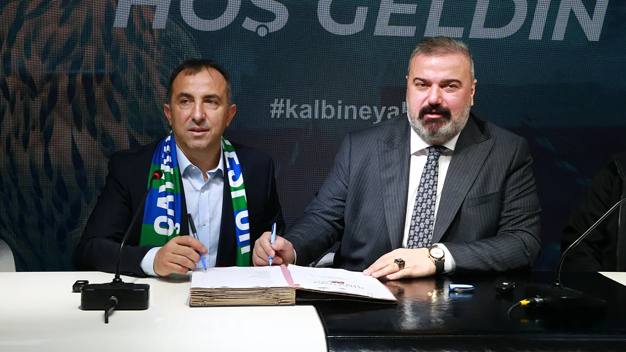 Çaykur Rizespor’da yeni dönem: Recep Uçar imza attı