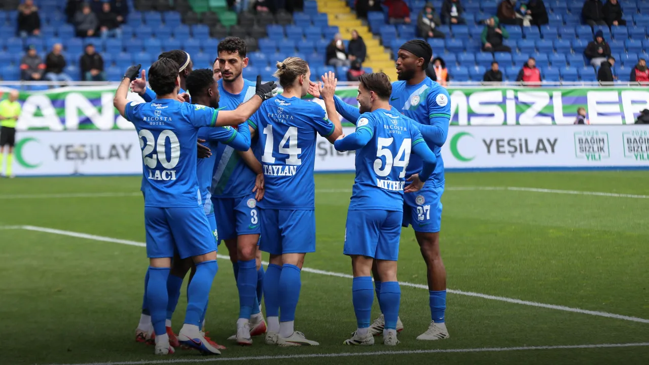 Çaykur Rizespor: 1 - Antalyaspor: 0